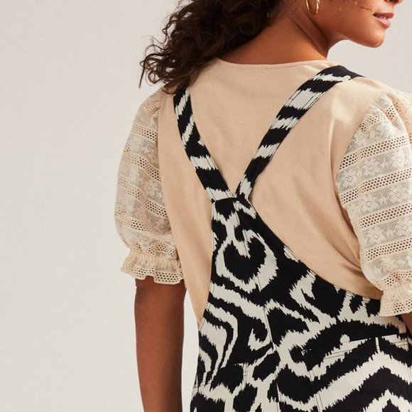 HTF Anthropologie Constance Wide-Leg Overalls - Picture 8 of 8